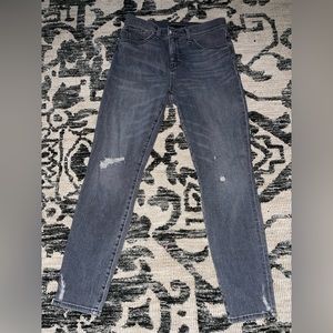 Size 8 (29) Lucky Brand Mid Rise Ava Skinny Jeans Gray denim